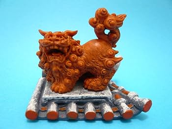 Amazon.co.jp: 沖縄物産展 シーサー 阿 吽 2種セット コンビニ